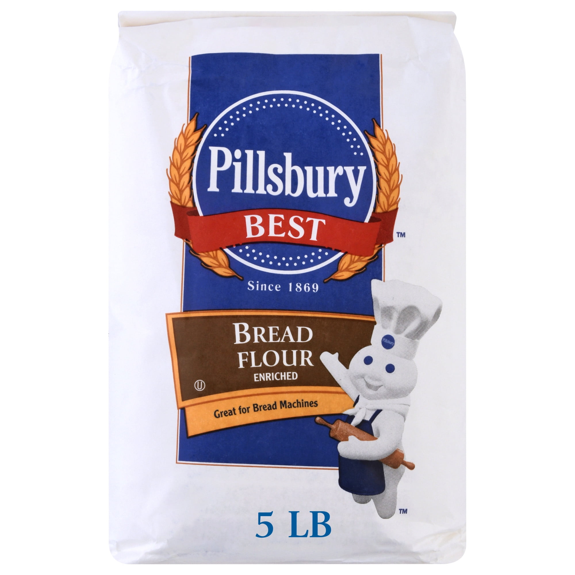 Pillsbury Premium Bread Flour, 5 lb Bag